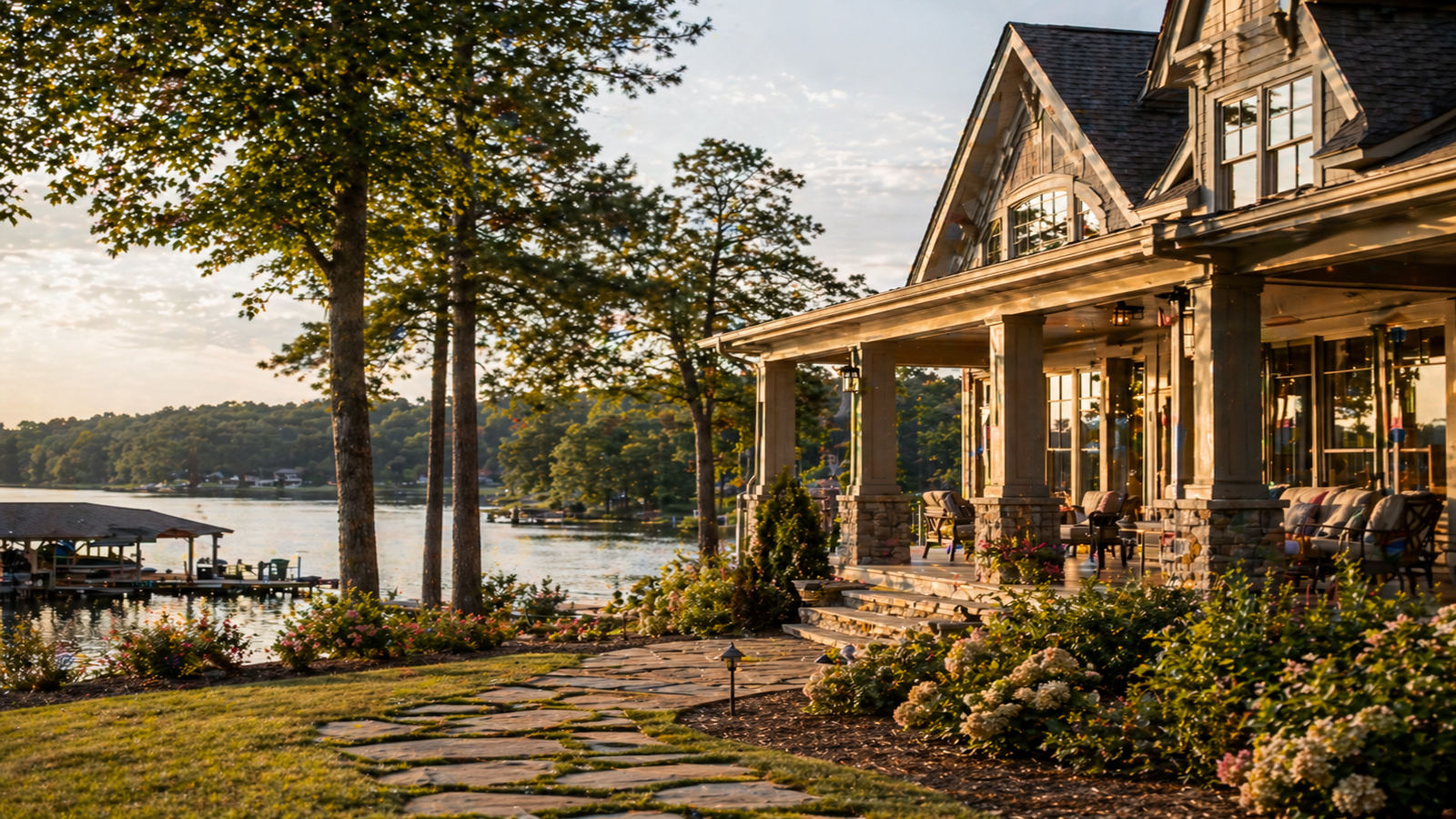 Lakefront home and property near Lake Wedowee